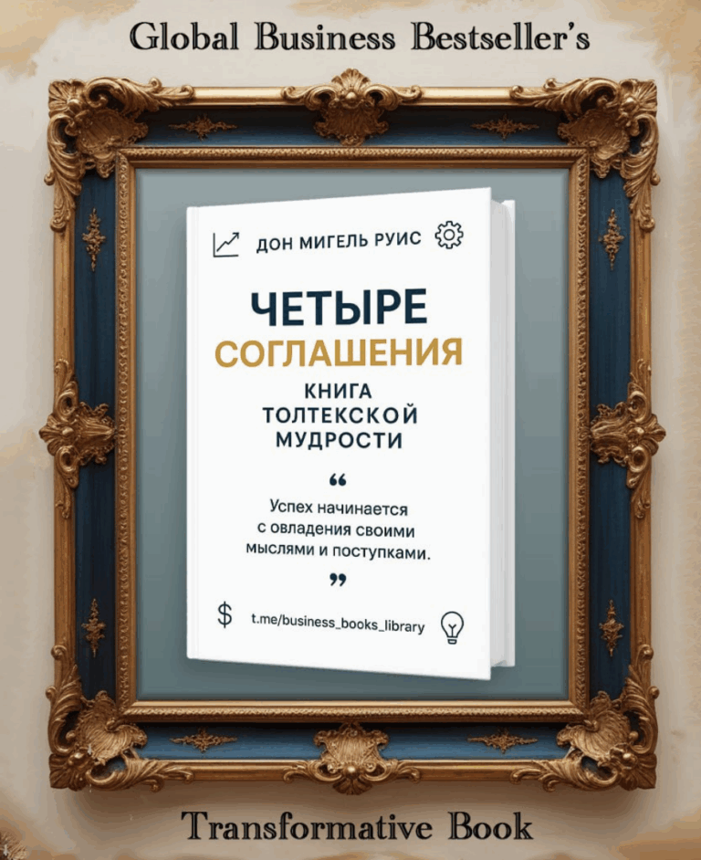 Четыре Соглашения аудиокнига обложка